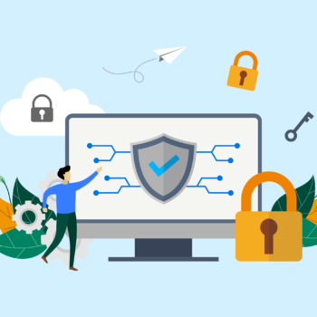 Illustration d'un écran avec des pictogrammes de sécurité